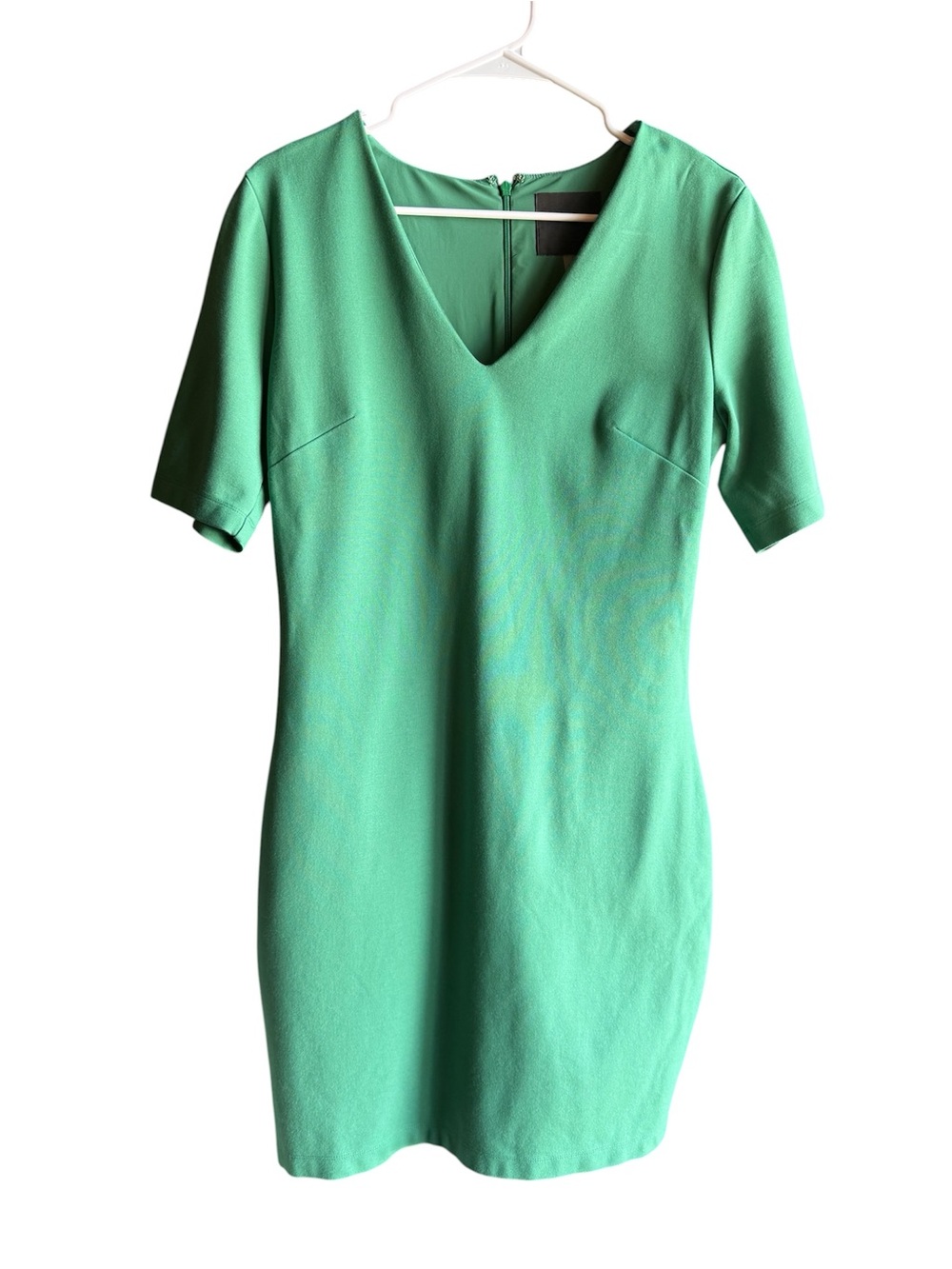 White House Black Market Short Sleeve Aura Sculpt Sheeth Dress Size 14